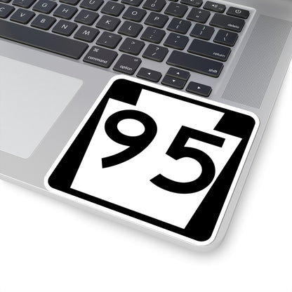 PA-95 (Pennsylvania) (Road Sign) STICKER Vinyl Kiss-Cut Decal