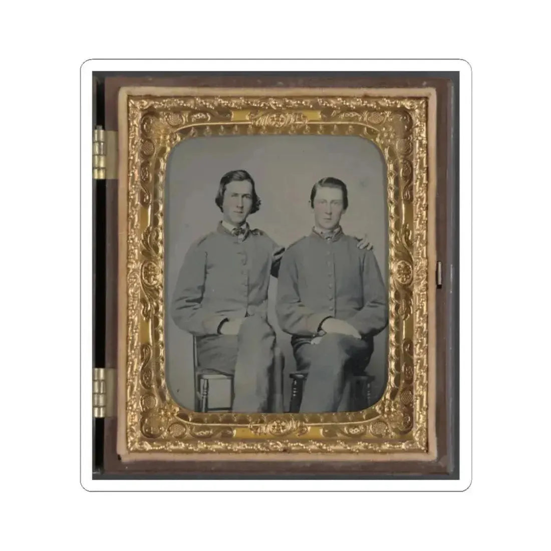 32465U (U.S. Civil War) STICKER Vinyl Kiss-Cut Decal 2 Inch White - The Sticker Space