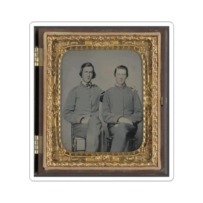 32465U (U.S. Civil War) STICKER Vinyl Kiss-Cut Decal 3 Inch White - The Sticker Space