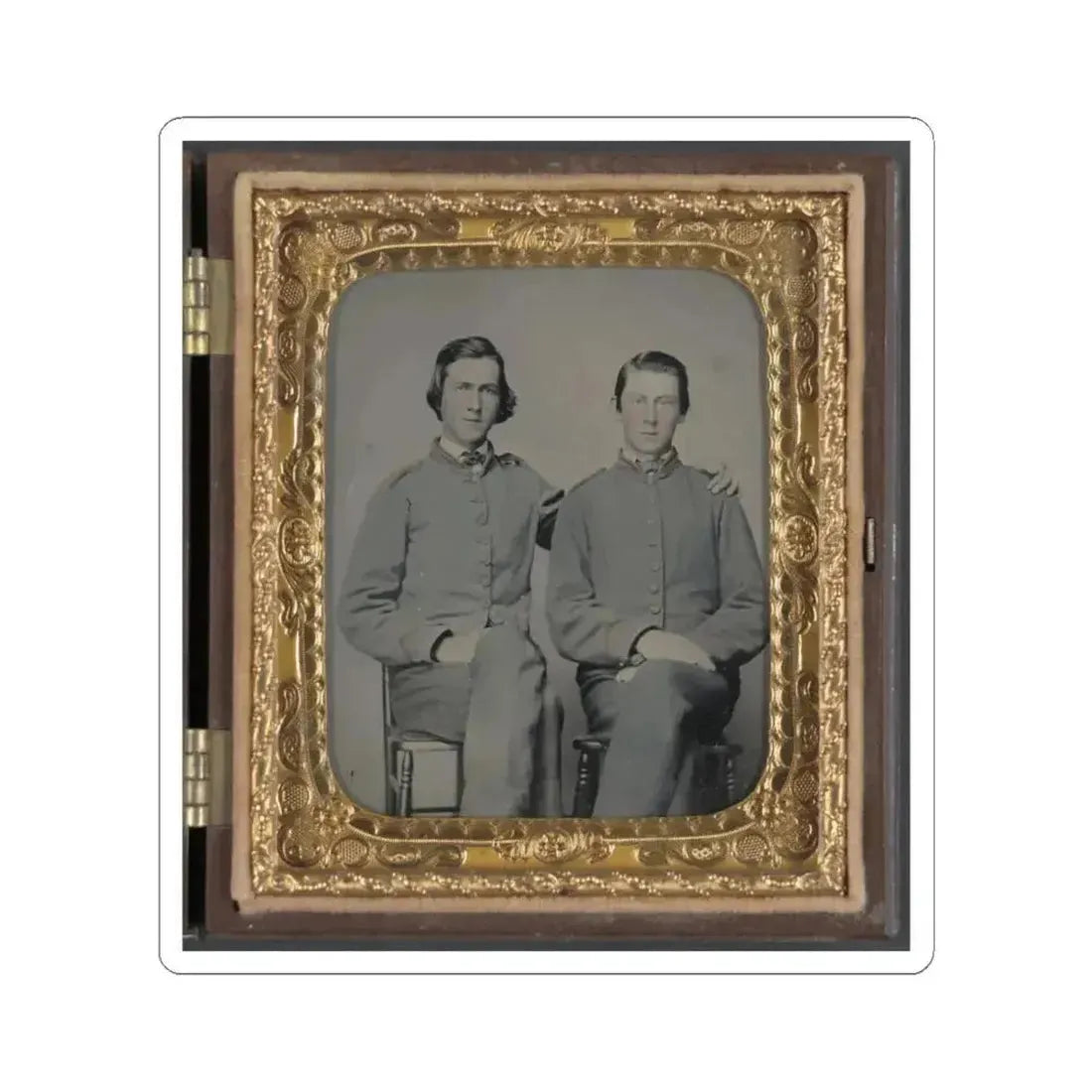 32465U (U.S. Civil War) STICKER Vinyl Kiss-Cut Decal 6 Inch White - The Sticker Space