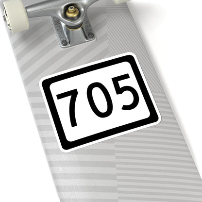 WV-705 (Virginia) (Road Sign) STICKER Vinyl Kiss-Cut Decal
