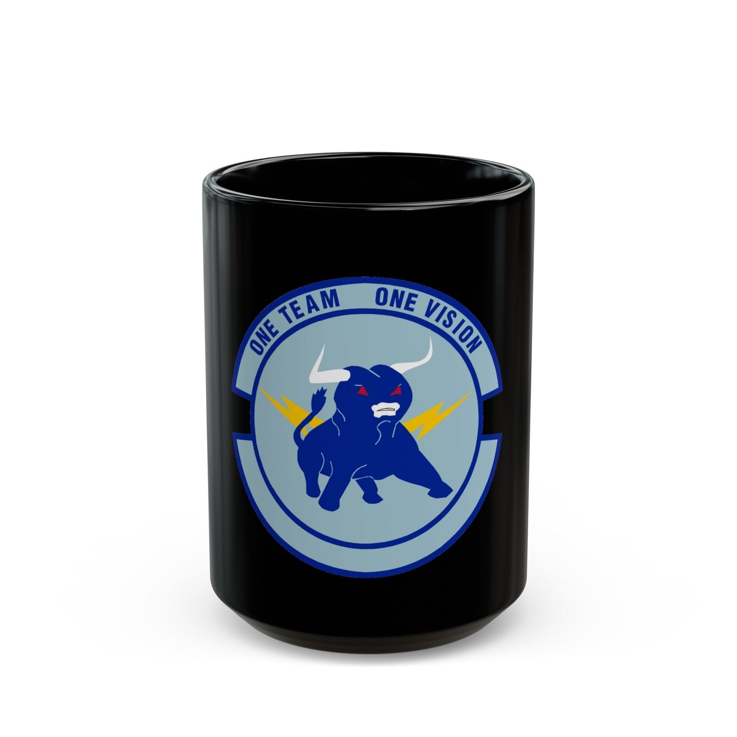 325 Civil Engineer Squadron AETC (U.S. Air Force) Black Coffee Mug-15oz-The Sticker Space