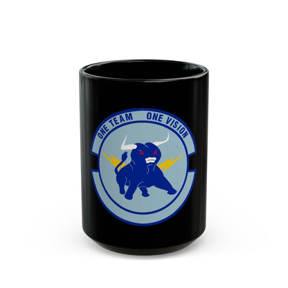 325 Civil Engineer Squadron AETC (U.S. Air Force) Black Coffee Mug-15oz-The Sticker Space