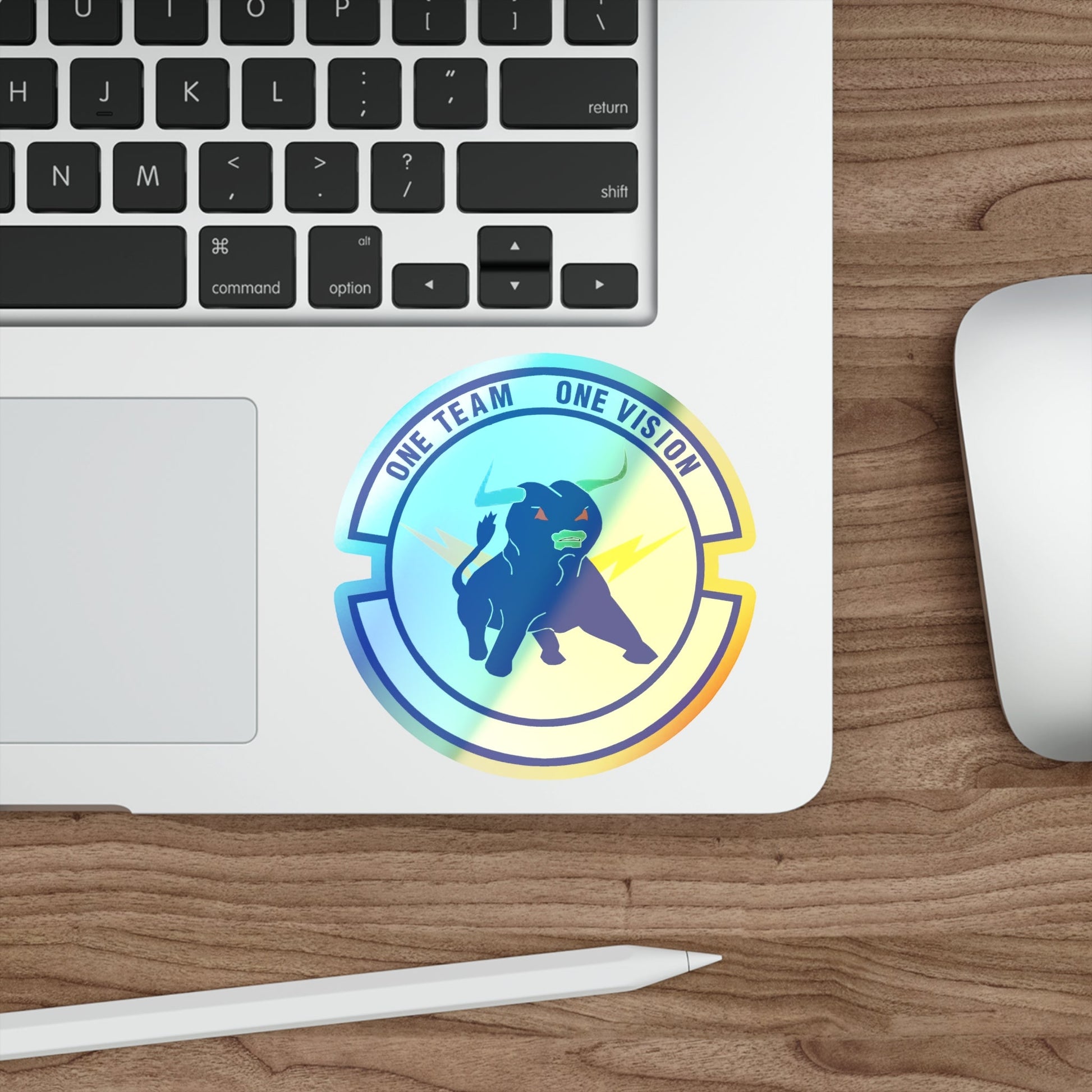 325 Civil Engineer Squadron AETC (U.S. Air Force) Holographic STICKER Die-Cut Vinyl Decal-The Sticker Space