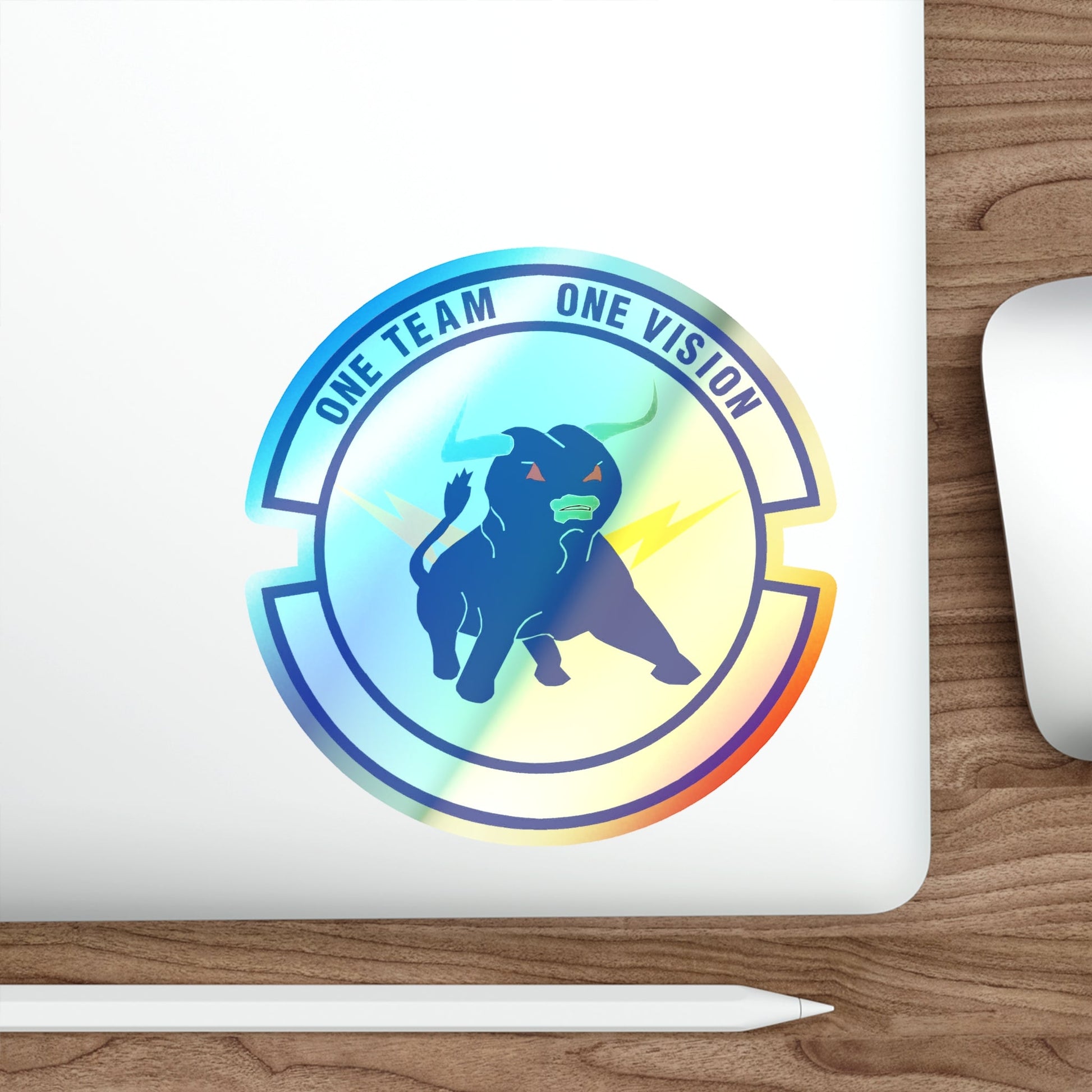 325 Civil Engineer Squadron AETC (U.S. Air Force) Holographic STICKER Die-Cut Vinyl Decal-The Sticker Space