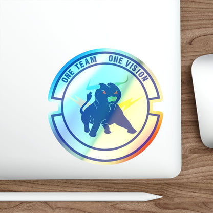 325 Civil Engineer Squadron AETC (U.S. Air Force) Holographic STICKER Die-Cut Vinyl Decal-The Sticker Space