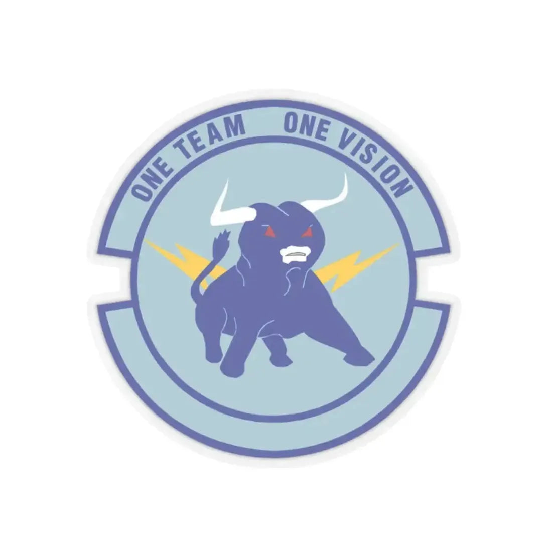 325 Civil Engineer Squadron AETC (U.S. Air Force) STICKER Vinyl Kiss-Cut Decal 2 Inch Transparent - The Sticker Space