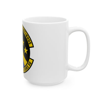 325 Communications Squadron ACC (U.S. Air Force) White Coffee Mug-The Sticker Space