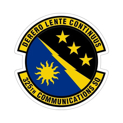 325 Communications Squadron ACC (U.S. Air Force) STICKER Vinyl Die-Cut Decal 4 Inch - The Sticker Space