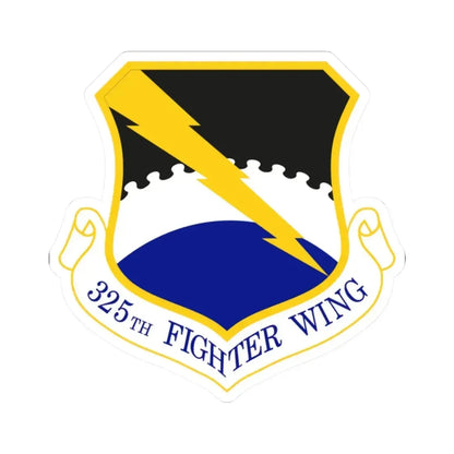 325 Fighter Wing ACC (U.S. Air Force) STICKER Vinyl Kiss-Cut Decal 2 Inch White - The Sticker Space
