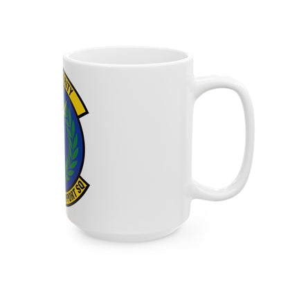 325 Force Support Squadron AETC (U.S. Air Force) White Coffee Mug-The Sticker Space