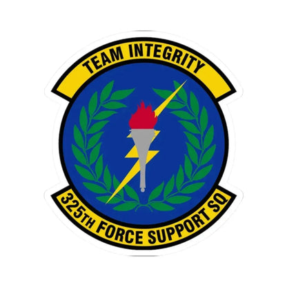 325 Force Support Squadron AETC (U.S. Air Force) STICKER Vinyl Kiss-Cut Decal - The Sticker Space