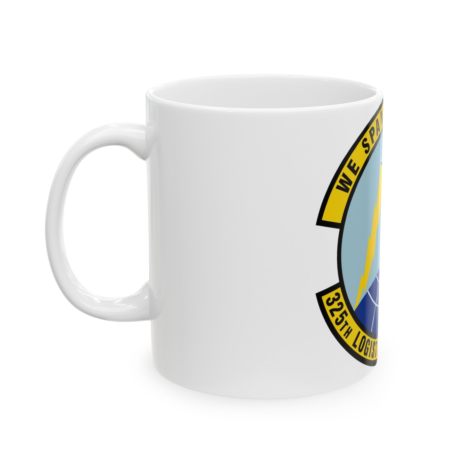 325 Logistics Readiness Squadron ACC (U.S. Air Force) White Coffee Mug-The Sticker Space