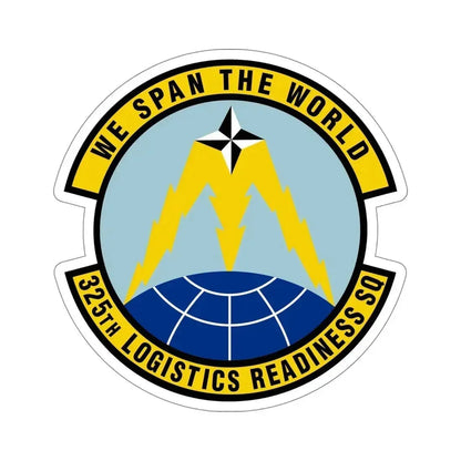 325 Logistics Readiness Squadron ACC (U.S. Air Force) STICKER Vinyl Die-Cut Decal 6 Inch - The Sticker Space