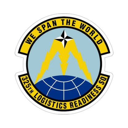 325 Logistics Readiness Squadron ACC (U.S. Air Force) STICKER Vinyl Die-Cut Decal - The Sticker Space