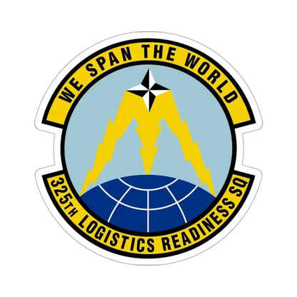 325 Logistics Readiness Squadron ACC (U.S. Air Force) STICKER Vinyl Die-Cut Decal - The Sticker Space