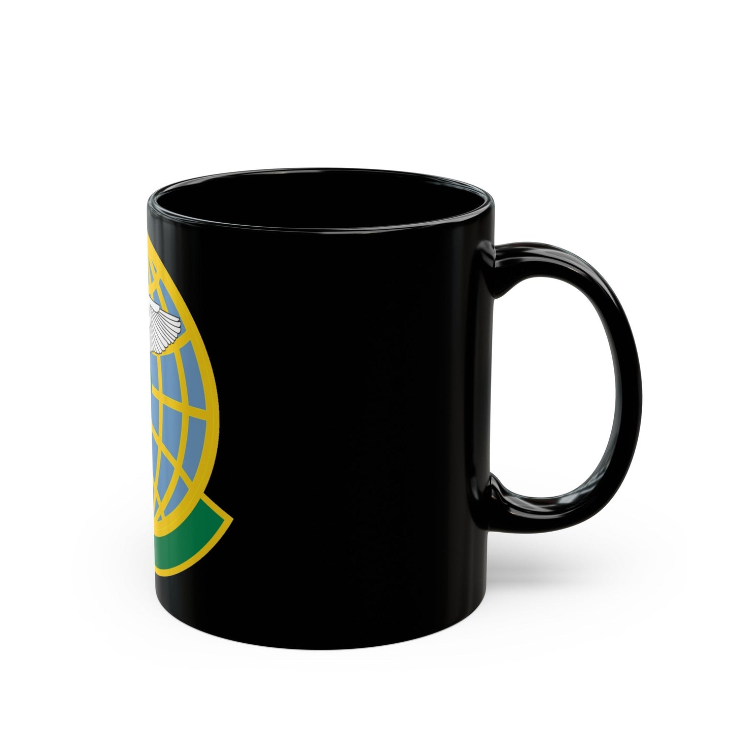 325 Medical Operations Squadron ACC (U.S. Air Force) Black Coffee Mug-The Sticker Space