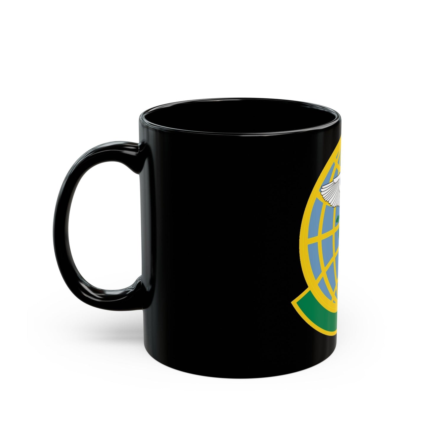 325 Medical Operations Squadron ACC (U.S. Air Force) Black Coffee Mug-The Sticker Space