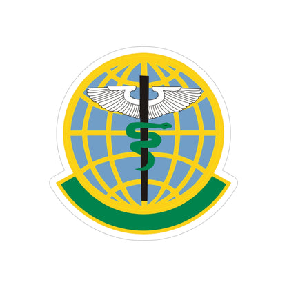 325 Medical Operations Squadron ACC (U.S. Air Force) REVERSE PRINT Transparent STICKER-4 Inch-The Sticker Space