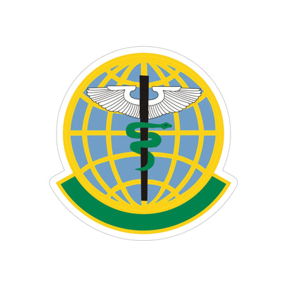 325 Medical Operations Squadron ACC (U.S. Air Force) REVERSE PRINT Transparent STICKER-5 Inch-The Sticker Space