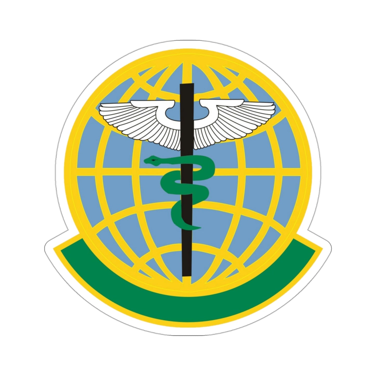 325 Medical Operations Squadron ACC (U.S. Air Force) STICKER Vinyl Die-Cut Decal-3 Inch-The Sticker Space