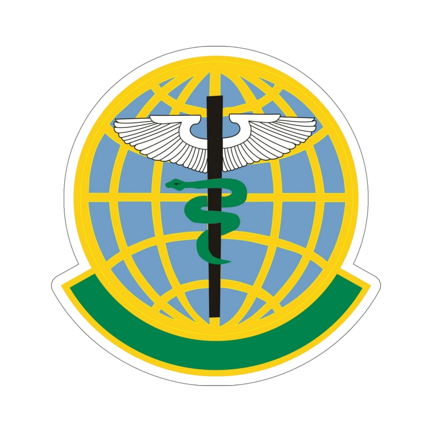 325 Medical Operations Squadron ACC (U.S. Air Force) STICKER Vinyl Die-Cut Decal-5 Inch-The Sticker Space