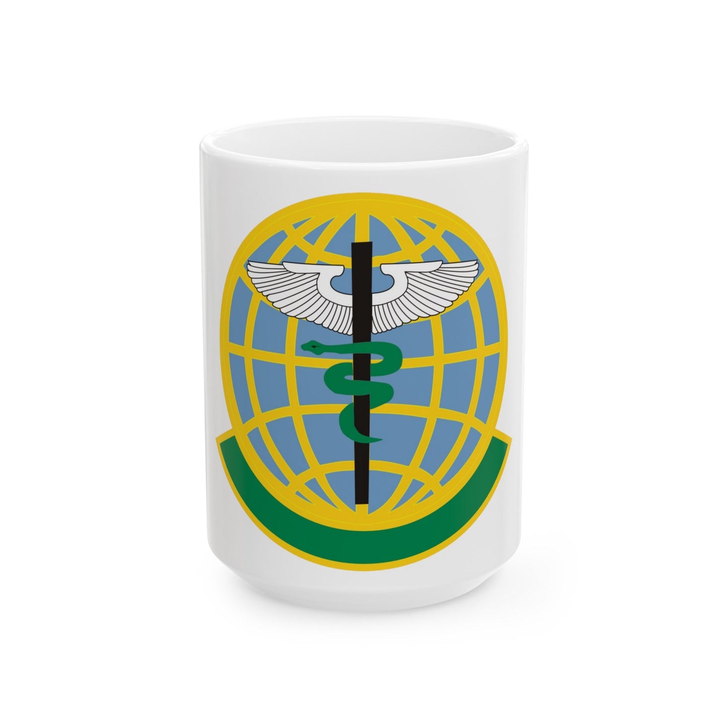 325 Medical Operations Squadron ACC (U.S. Air Force) White Coffee Mug-15oz-The Sticker Space