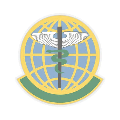 325 Medical Operations Squadron ACC (U.S. Air Force) STICKER Vinyl Kiss-Cut Decal 4 Inch Transparent - The Sticker Space