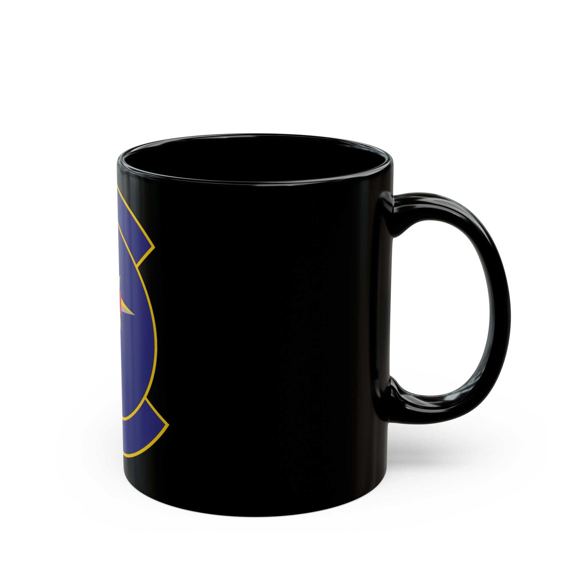 325 Medical Support Squadron ACC (U.S. Air Force) Black Coffee Mug-The Sticker Space