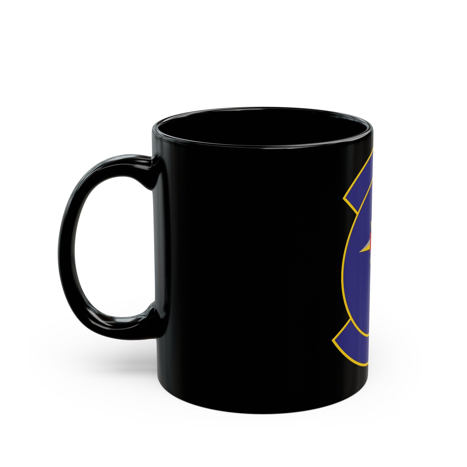 325 Medical Support Squadron ACC (U.S. Air Force) Black Coffee Mug-The Sticker Space