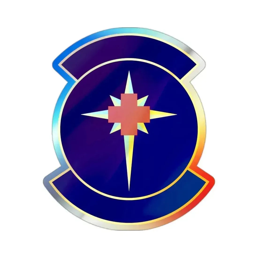 325 Medical Support Squadron ACC (U.S. Air Force) Holographic STICKER Die-Cut Vinyl Decal 2 Inch Holographic - The Sticker Space