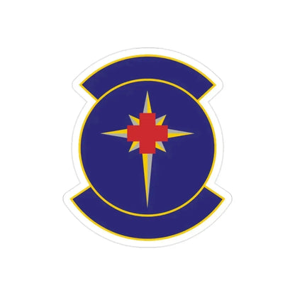 325 Medical Support Squadron ACC (U.S. Air Force) REVERSE PRINT Transparent Die-Cut STICKER - The Sticker Space