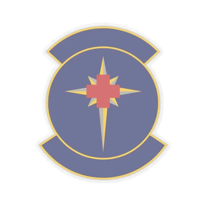 325 Medical Support Squadron ACC (U.S. Air Force) STICKER Vinyl Kiss-Cut Decal 2 Inch Transparent - The Sticker Space