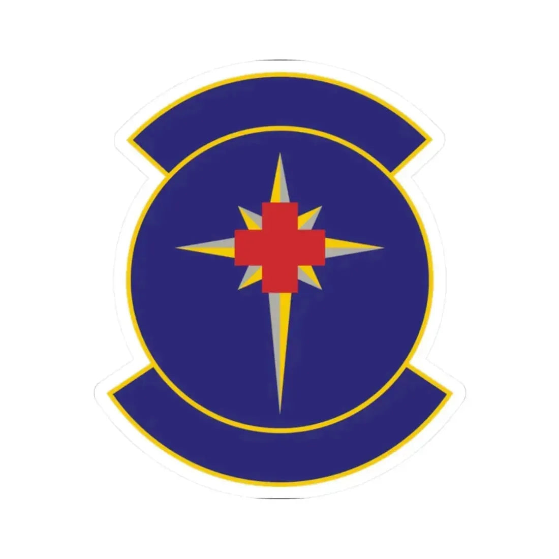 325 Medical Support Squadron ACC (U.S. Air Force) STICKER Vinyl Kiss-Cut Decal 2 Inch White - The Sticker Space