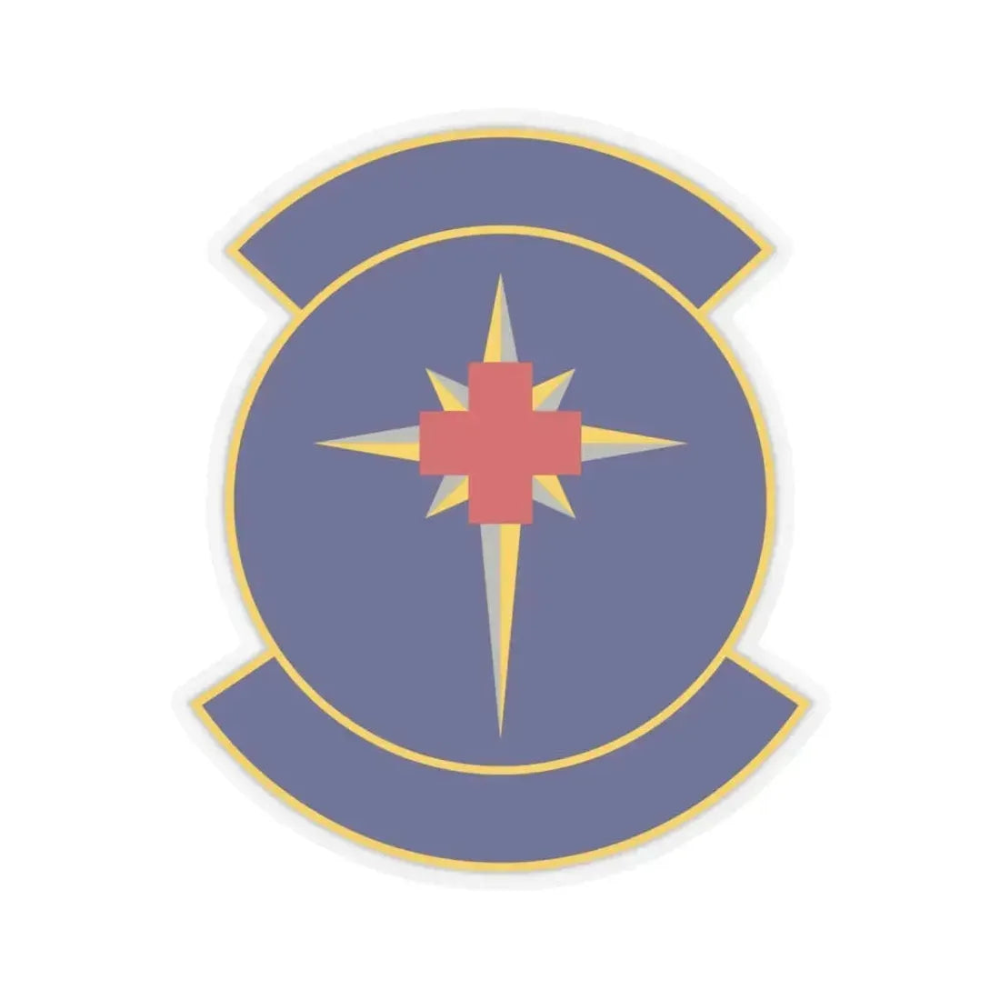 325 Medical Support Squadron ACC (U.S. Air Force) STICKER Vinyl Kiss-Cut Decal 6 Inch Transparent - The Sticker Space