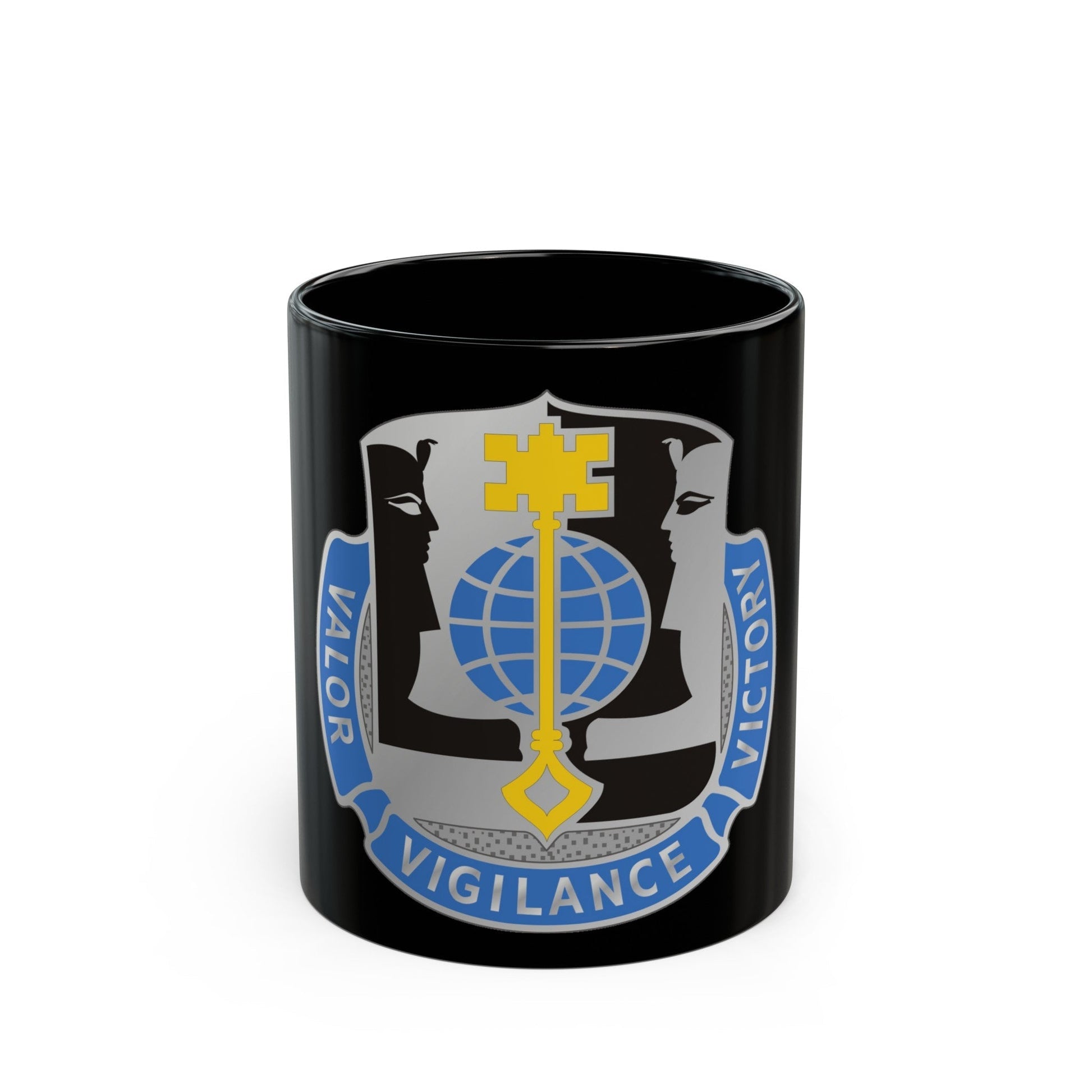 325 Military Intelligence Battalion (U.S. Army) Black Coffee Mug-11oz-The Sticker Space