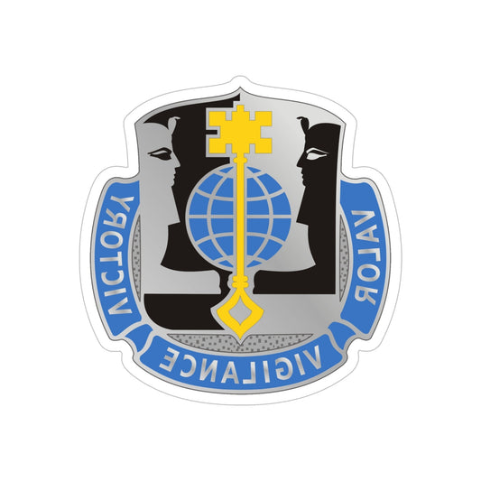 325 Military Intelligence Battalion (U.S. Army) REVERSE PRINT Transparent STICKER-6 Inch-The Sticker Space