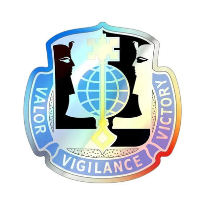 325 Military Intelligence Battalion (U.S. Army) Holographic STICKER Die-Cut Vinyl Decal 6 Inch Holographic - The Sticker Space