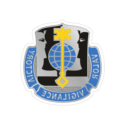 325 Military Intelligence Battalion (U.S. Army) REVERSE PRINT Transparent Die-Cut STICKER - The Sticker Space