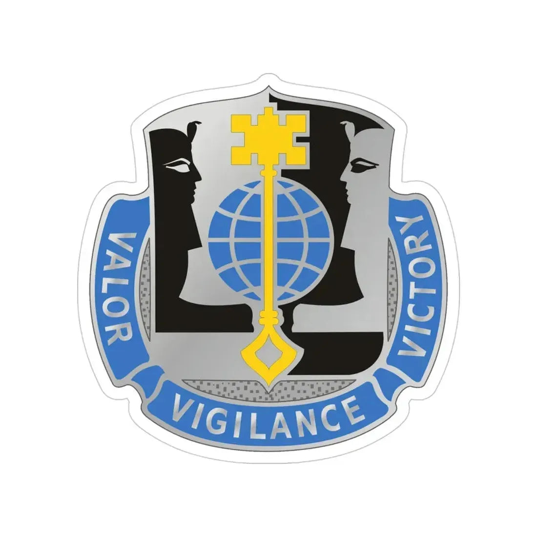 325 Military Intelligence Battalion (U.S. Army) Transparent STICKER Die-Cut Vinyl Decal 4 Inch - The Sticker Space