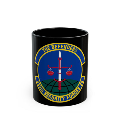 325 Security Forces Squadron ACC (U.S. Air Force) Black Coffee Mug-11oz-The Sticker Space