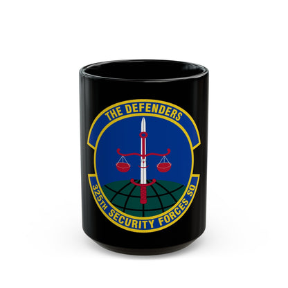 325 Security Forces Squadron ACC (U.S. Air Force) Black Coffee Mug-15oz-The Sticker Space