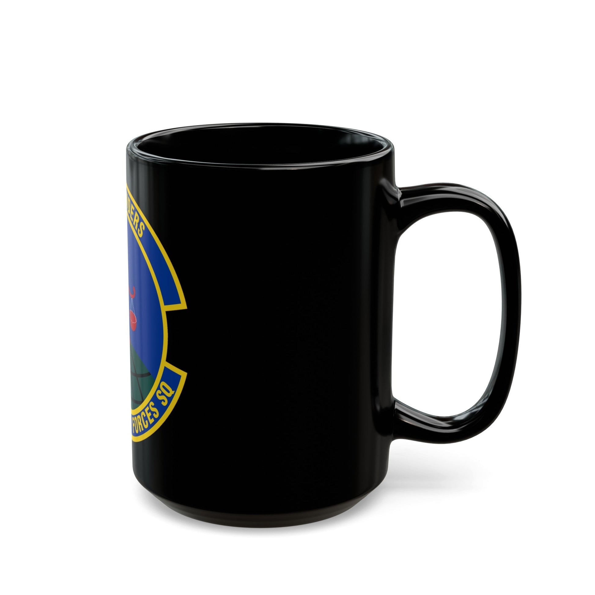 325 Security Forces Squadron ACC (U.S. Air Force) Black Coffee Mug-The Sticker Space