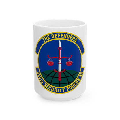 325 Security Forces Squadron ACC (U.S. Air Force) White Coffee Mug-15oz-The Sticker Space