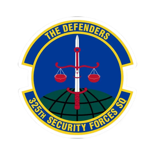 325 Security Forces Squadron ACC (U.S. Air Force) STICKER Vinyl Kiss-Cut Decal 2 Inch White - The Sticker Space
