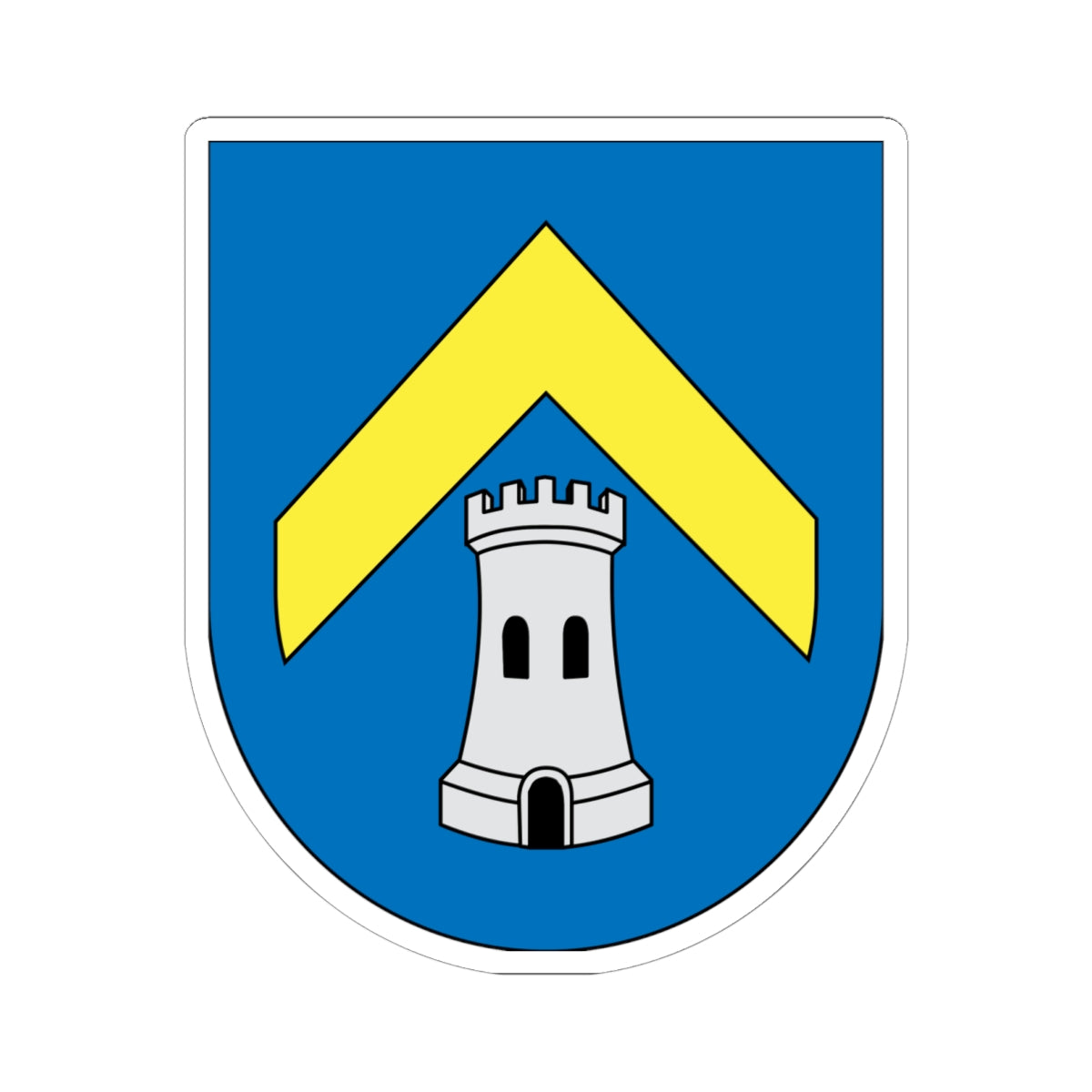 Aanda (Spain) (Coat of Arms) STICKER Vinyl Kiss-Cut Decal