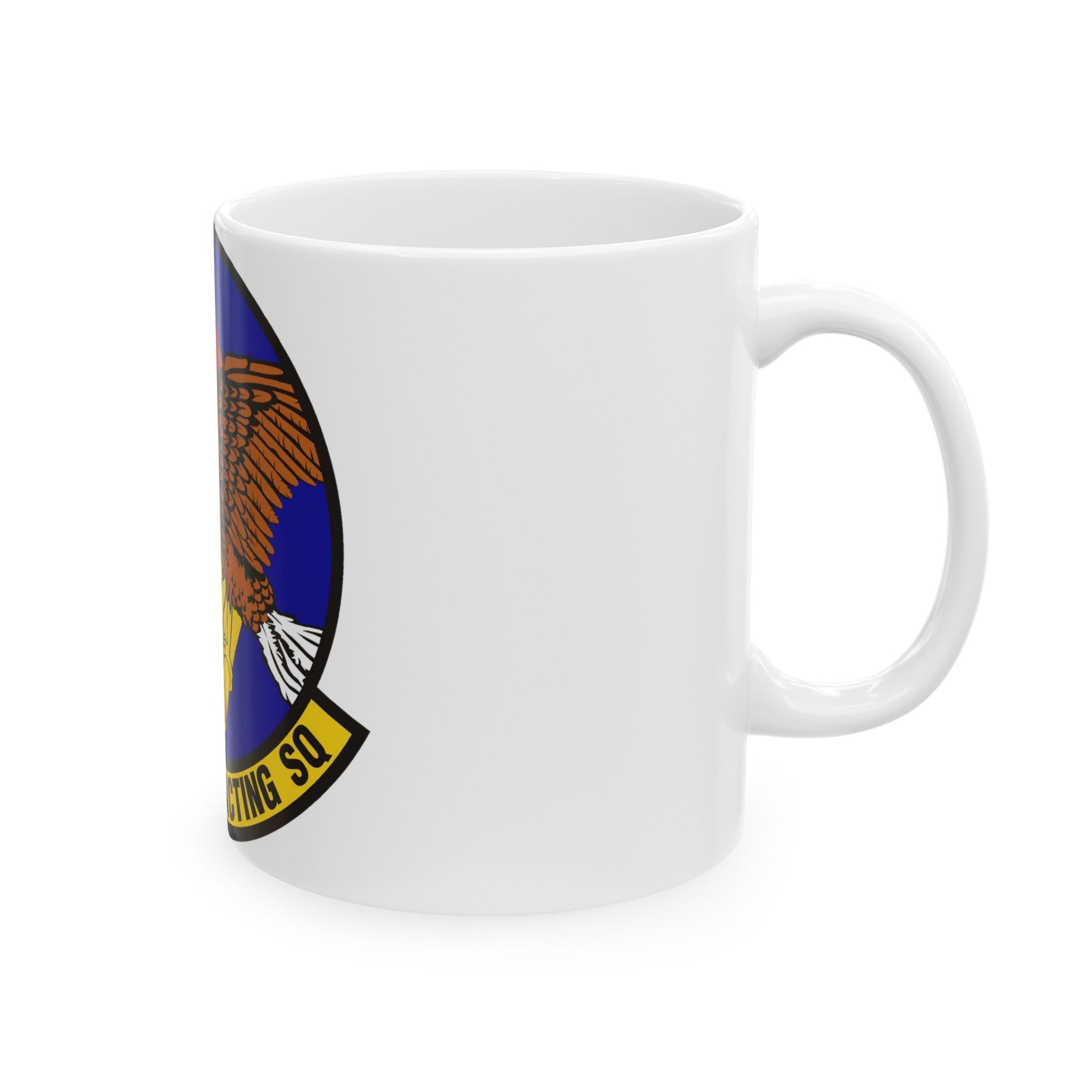 325th Contracting Squadron (U.S. Air Force) White Coffee Mug-The Sticker Space