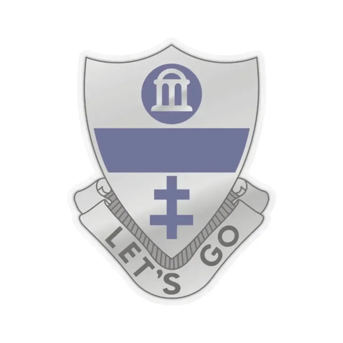 325th Infantry Regiment (U.S. Army) STICKER Vinyl Kiss-Cut Decal 2 Inch Transparent - The Sticker Space