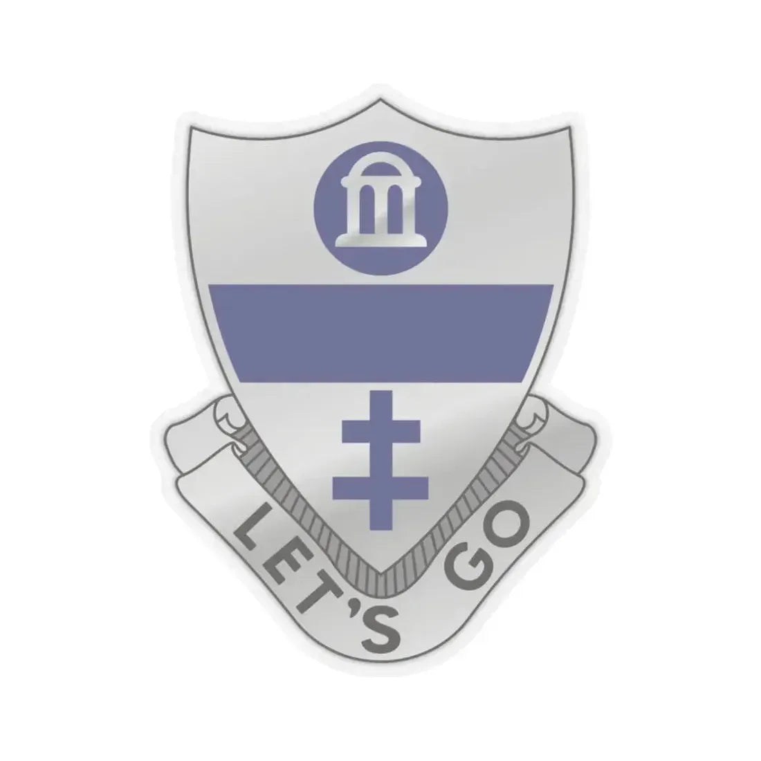 325th Infantry Regiment (U.S. Army) STICKER Vinyl Kiss-Cut Decal 3 Inch Transparent - The Sticker Space
