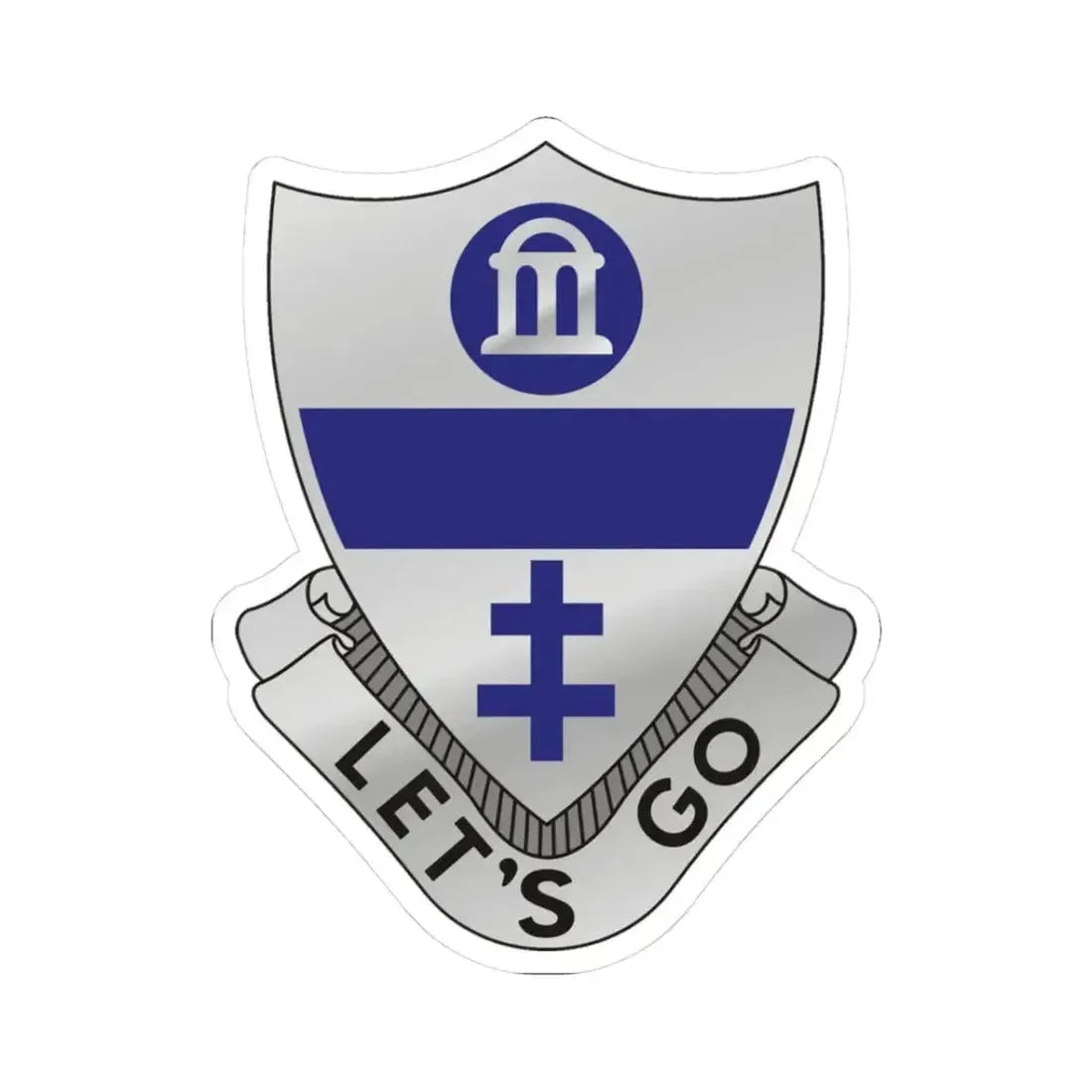 325th Infantry Regiment (U.S. Army) STICKER Vinyl Kiss-Cut Decal 3 Inch White - The Sticker Space